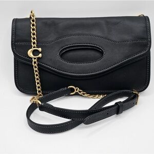 Coach Foldover Cut Out Clutch Crossbody, Style CA359